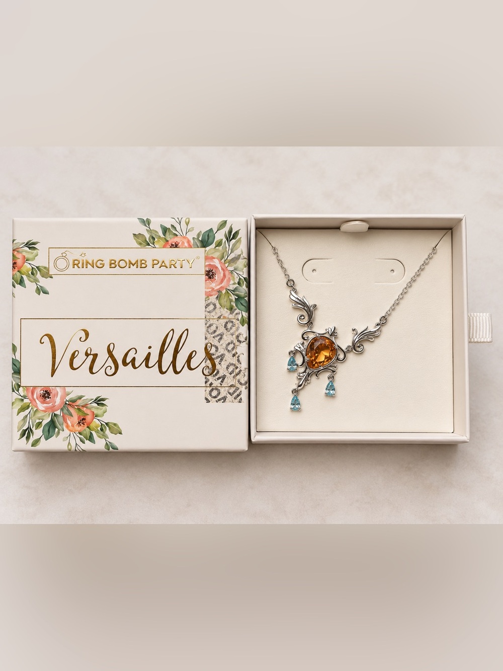Bomb Party Versailles The Joanna Pendant Necklace